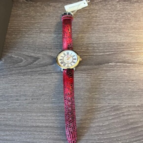NWT MICHELE Serein Mid Two-Tone Diamond Watch - Picture 5 of 10